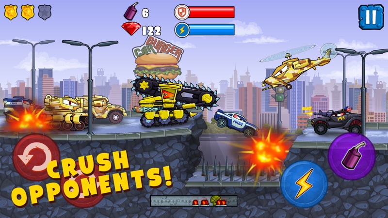Car Eats Car 3 - Racing Cars screenshot 2