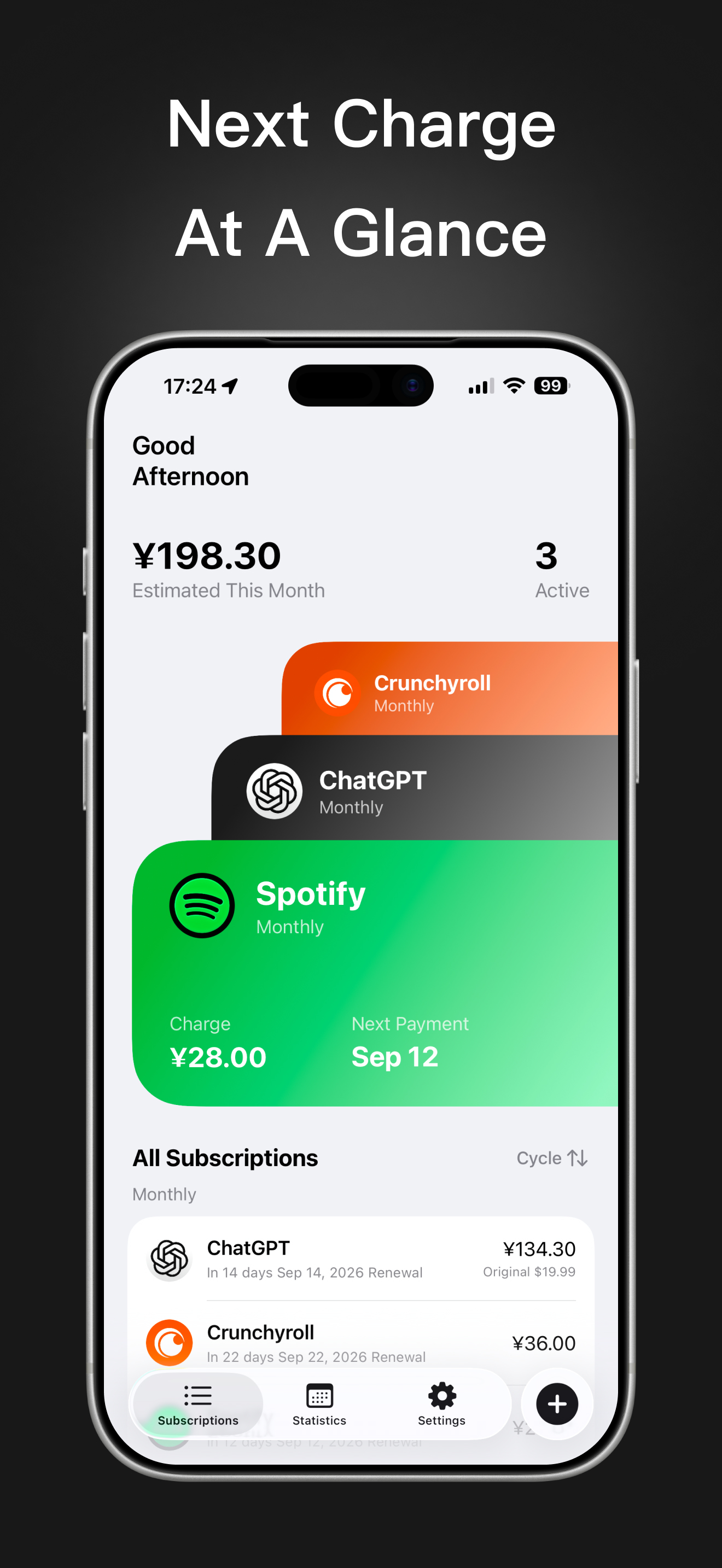 Subdeck: Subscription Manager