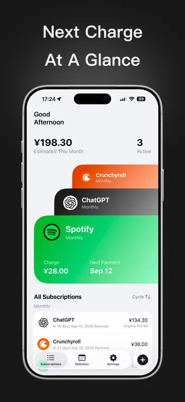 Subdeck: Subscription Manager screenshot 1 of 6