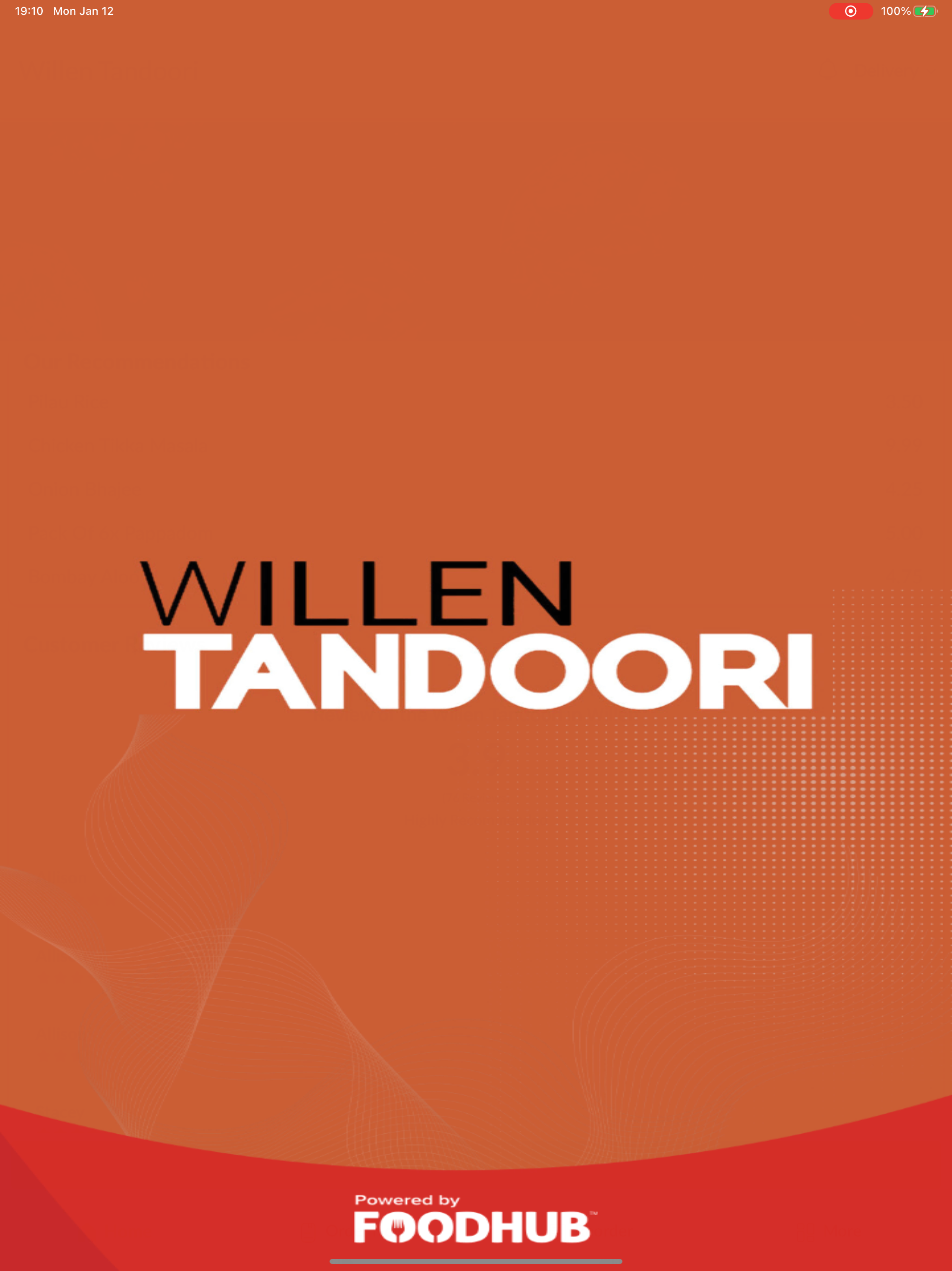 Willen Tandoori screenshot 5