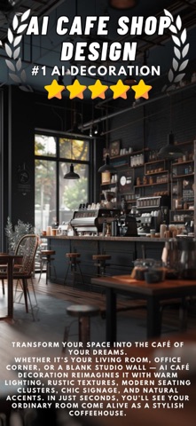 AI Cafe - Room Decoration Idea screenshot