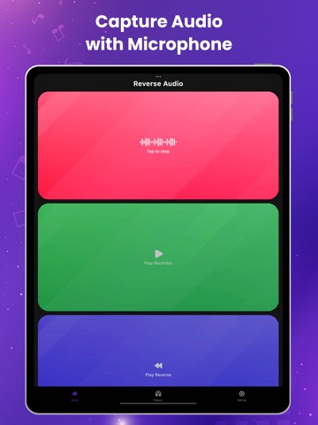 AI Reverse Audio iPad screenshot 5