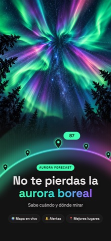 Aurora Radar: Aurora Boreal screenshot 1