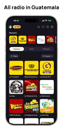 Radio Guatemala FM Online screenshot