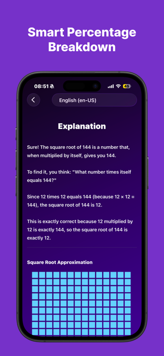 QuickCalcu: AI Calculator,Math Screenshot 3 of 10