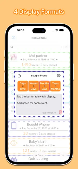 Past Events screenshot 2