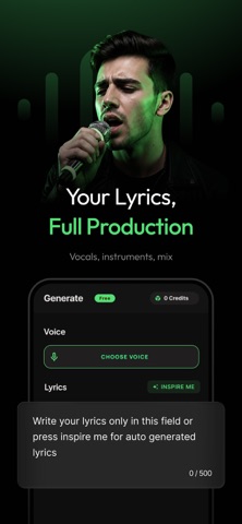 MELODIZE AI MUSIC GENERATOR iPhone screenshot 4