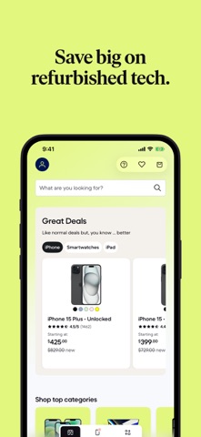 Back Market - Buy & Sell iPhone screenshot 1 — shopping app by Back Market