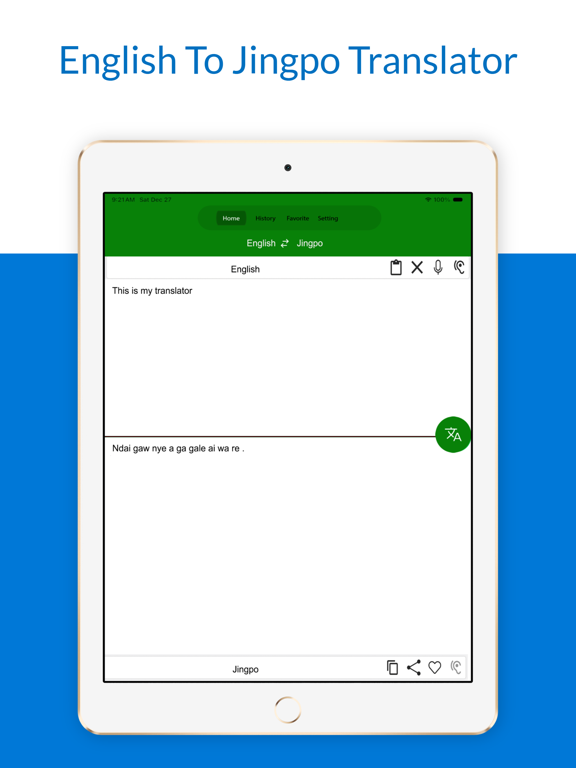 Screenshot #5 pour English To Jingpo Translator