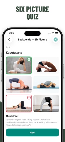 Yoga Poses Quiz Screenshot 3 of 10