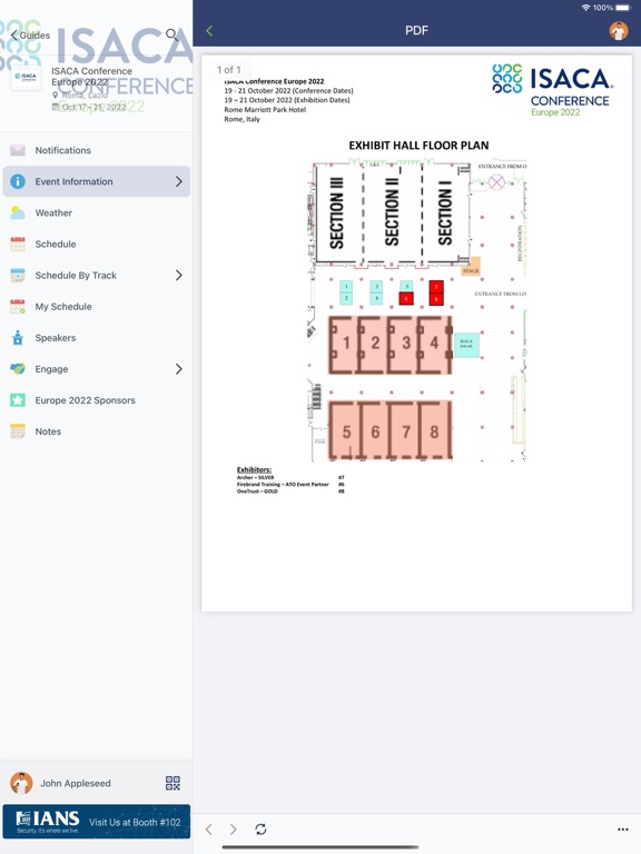 Screenshot #6 pour ISACA Events