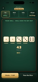 Bar Dice - Pass & Play screenshot