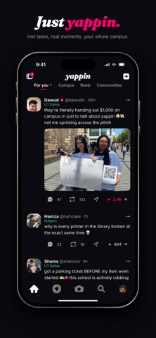 Yappin: The College Network Screenshot 1 of 4