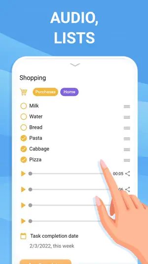 To-do list, tasks planner screenshot 4
