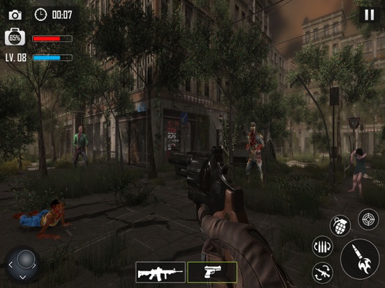 Deadly Zombies Army Combat FPS iPad screenshot