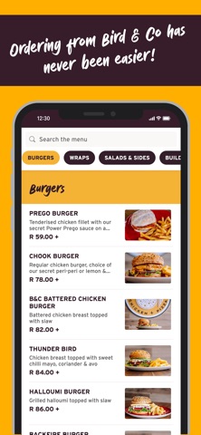 Bird & Co iPhone screenshot 1