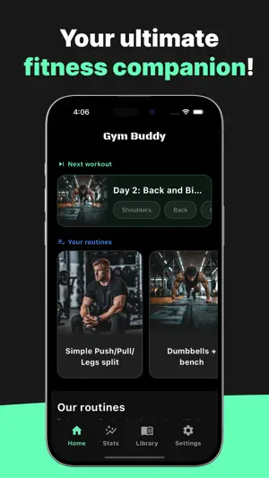 Gym Buddy Tracker screenshot 1