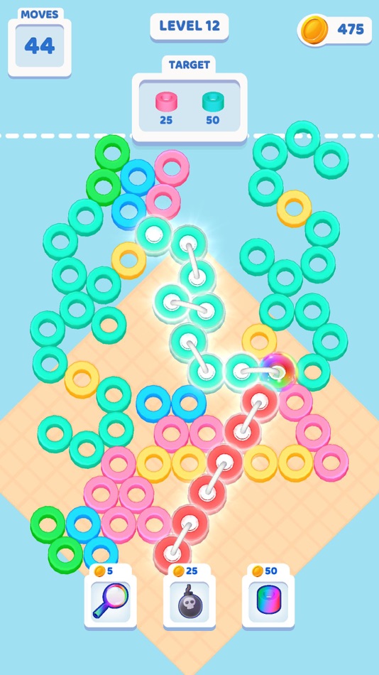 #9. Thread The Beads (iOS) 由: Bugbomb