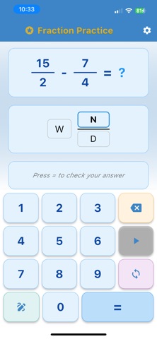 Fraction Hero screenshot