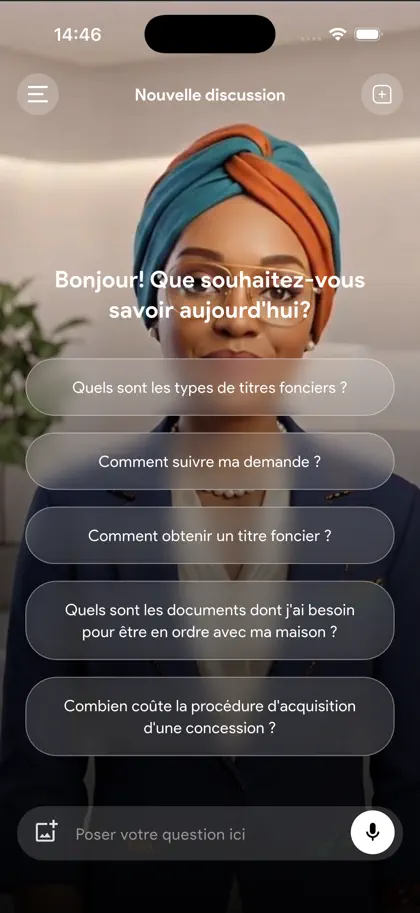Capture d'écran 3 sur 3 de Mimpa : Assistant IA