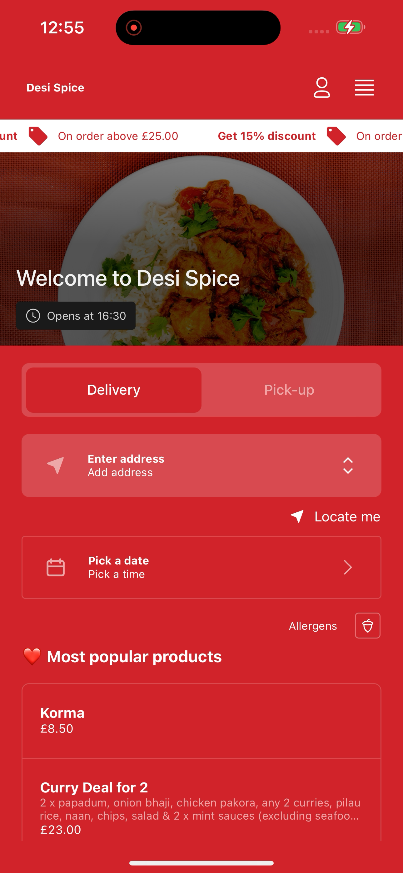 Desi Spice Bradford screenshot 2