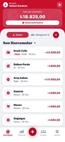 Bütçe Kontrol. screenshot