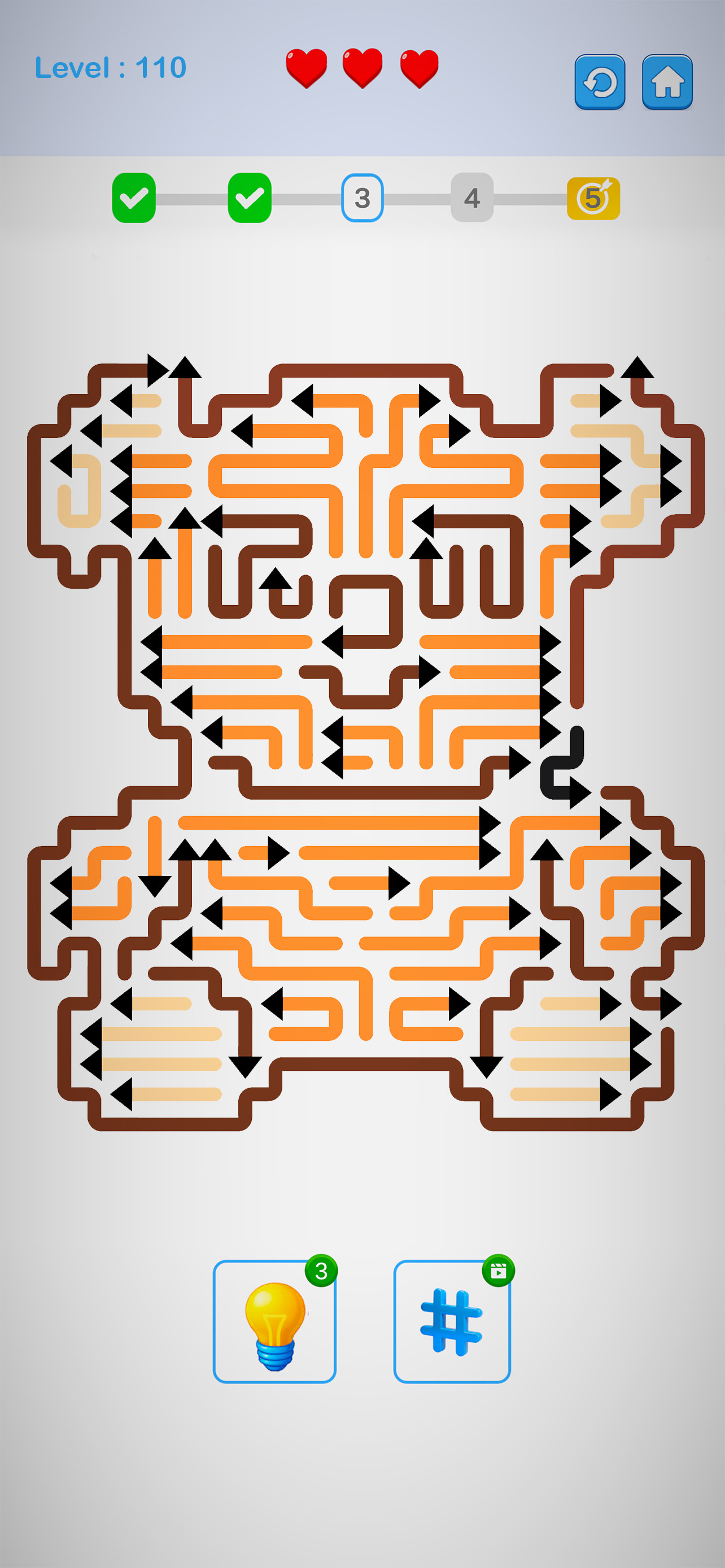 Arrows Tap Escape: Puzzle Game