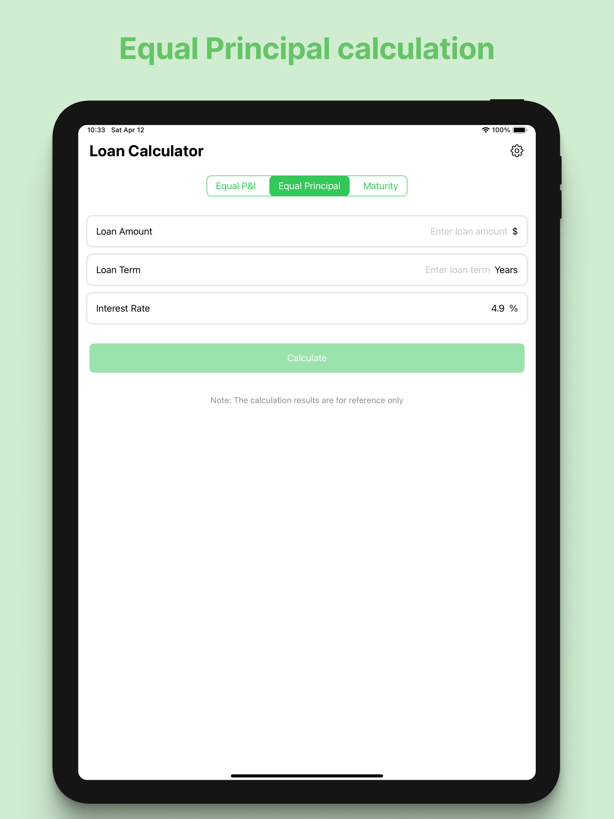 Smart - Loan Calculator