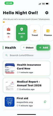 LotsOfDocs screenshot