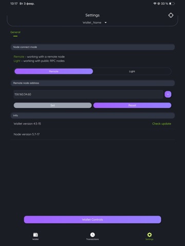 CFWallet - Crypto Wallet iPad screenshot