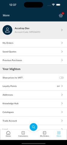 Mighton iPhone screenshot