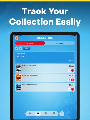 Toy Car Value Identifier: CarZ iPad screenshot
