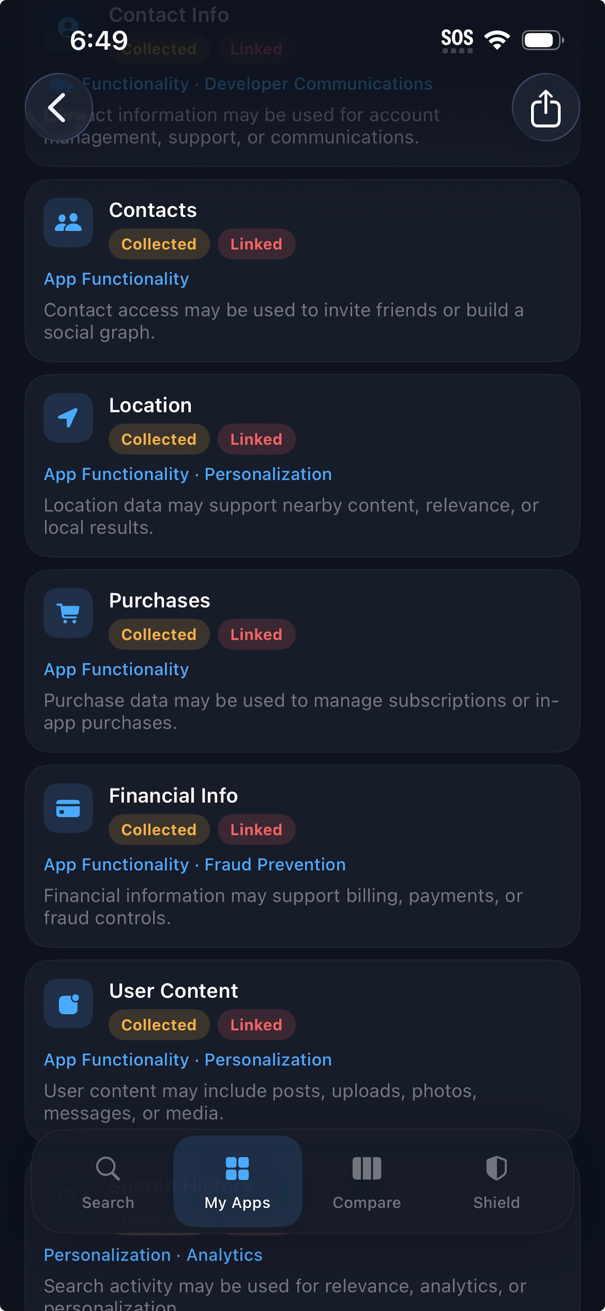PrivacyIQ screenshot 5