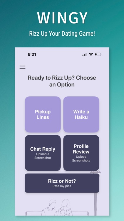 Wingy: Rizz Up with AI!