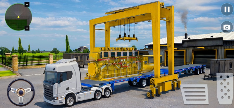 Euro Truck Dirigindo Simulador screenshot 5