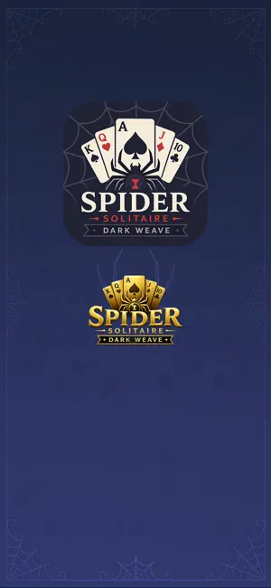 Spider Solitaire: Dark Weave screenshot 1