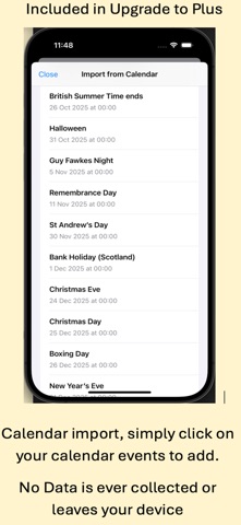 Countdown Pro + screenshot