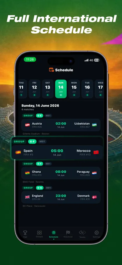 Screenshot 4 von 6 zu GoalPulse: Live Football