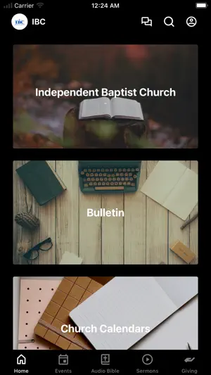 Independent Baptist Church App screenshot 1