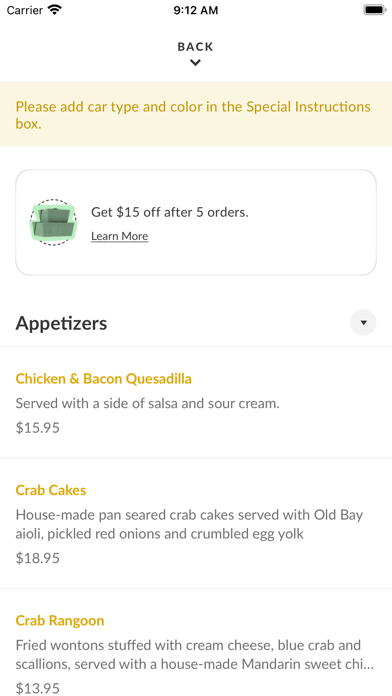 Too Cool Cafe iPhone screenshot 3 - Food & Drink app