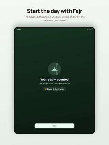 Niyyah AI: Prayer & Focus iPad screenshot