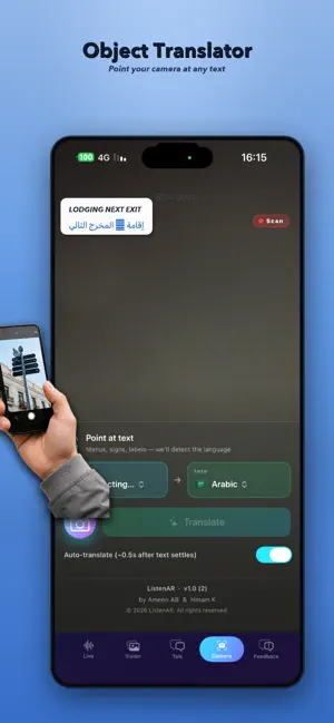 ListenARApp screenshot 2