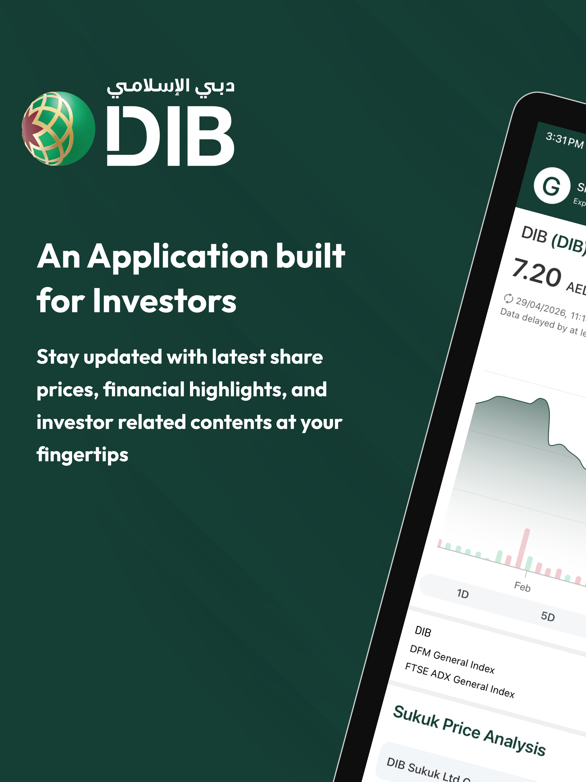 DIB Investor Relations screenshot 8