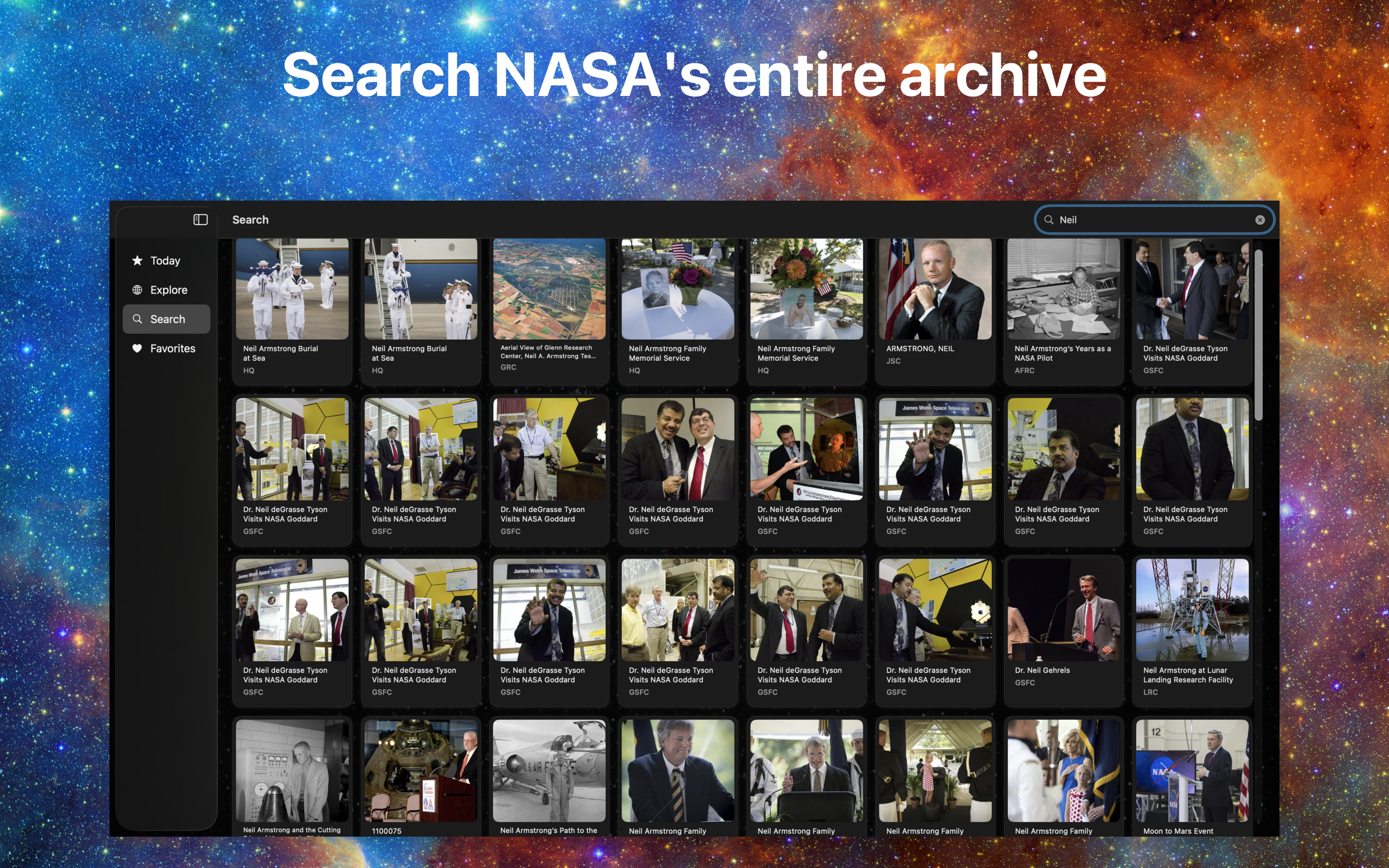 EPIC - NASA Explorer screenshot 13