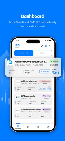 IPO Advisor: Track & Predict Screenshot 1 of 8