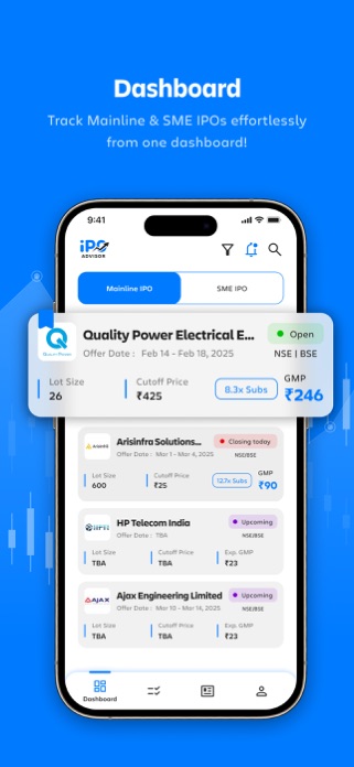 IPO Advisor: Track & Predict Screenshot 1 of 8