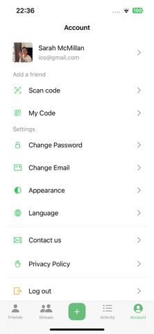 CostSplit App screenshot