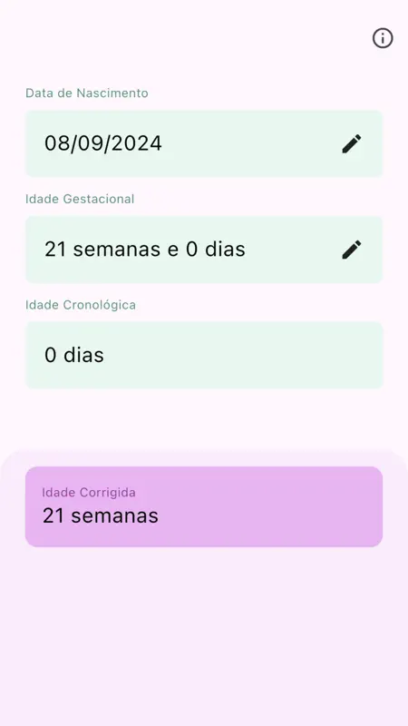 Edad Gestacional Corregida screenshot 2 of 5