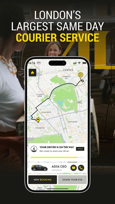 Addison Lee: Taxis & Couriers Screenshot
