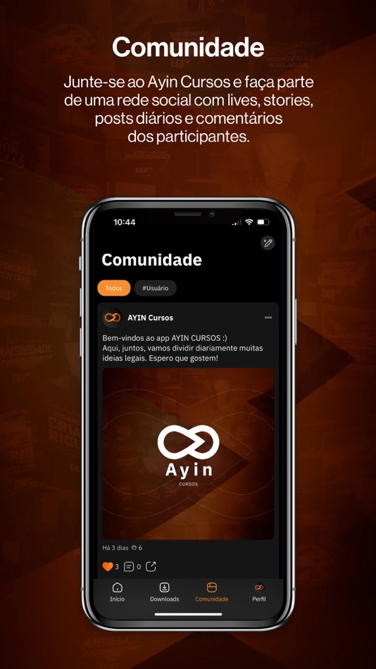 #3. Ayin Cursos (iOS) 由: Centro Integrado de Capacitação e Materiais para Treinamento LTDA